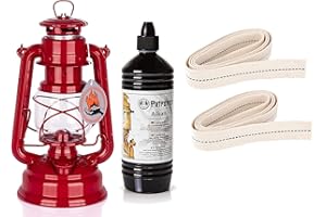 Feuerhand Set per principianti con lanterna, Baby Special 276, con 1 litro di alcalino e 2 stoppini di ricambio