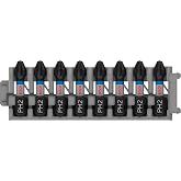Bosch Professional Accessories aksesuar 2608522324 8 par&ccedil;a Tornavida Seti Yıldız (Impact Control, 8 x PH2 U&ccedil; Uzunluğu: 25 mm,