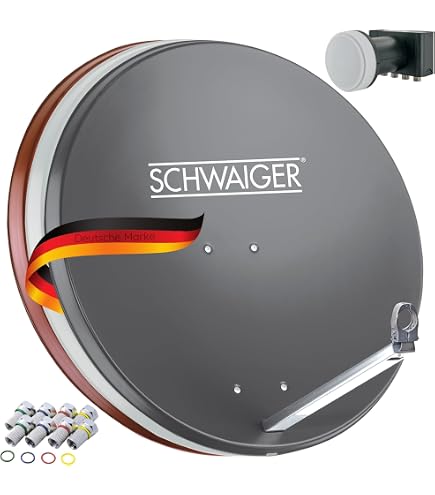 Selfsat h50d Plat Antenne Twin LNB Version pour 2 participants