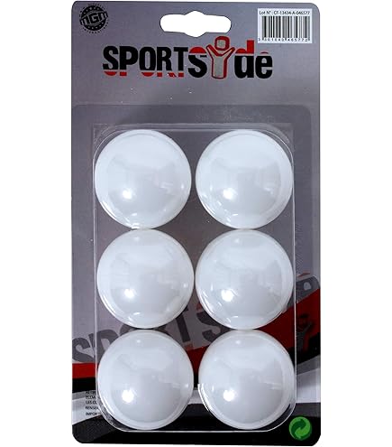 Palline Da Ping Pong TK Gruppe - 40 Mm, Set Da 12, Per Allenamento E Competizione, Interni/Esterni - Foto 6