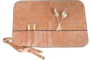 ‎HAGERTY Hagerty Silver Guard Cutlery Roll Bestecktasche für Silber & Versilbertes 48x32 cm, Praktische Silberbesteck-Aufbewahrung mit Anlaufschutz, Besteckhalter für Kaffeelöffel mit 12 Fächern