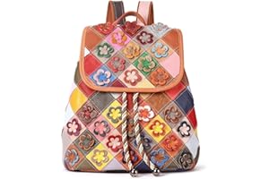 Eysee Damski plecak skórzany plecak damski z prawdziwej skóry, plecak dzienny kolorowy, plecak dzienny pleciony 2022 NOWY