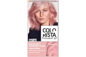 L'Oréal Paris Colorista Permanent Gel Hair Dye, Long-Lasting and Vibrant At-Home Hair Colour, High-Intensity Hues with Up to 3x More Shine, Colour: Rose Gold