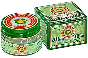 ‎GMMH Balsam Goldenen Stern Вьетнам бальзам Звездочка Золотая звезда (20 g) Golden Star Balm, Cao Sao Vang Vietnam, Aromatic Balsam