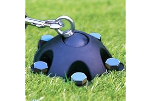 PAWSTATION Patented 360° Swivel Dog Tie Out Stake - Anchor for Small to Large Dogs Up to 150lbs - Yard Leash Stake with 5 Strong Tether Holds 1000lbs of Pull Force