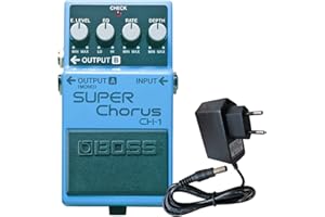 BOSS GUITAR EQUIPMENT Boss CH-1 Super Chorus Stereo + keepdrum Netzteil 9V