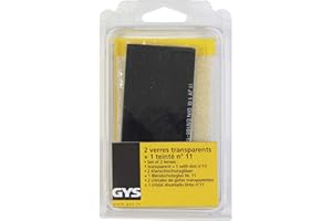 Gys 2 Vetri Trasparenti e 1 Vetro Antiriflesso 11 (105 X 50 Mm)