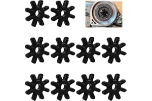 KWINFEI 10 Stück Auto Lenksäulenkupplung, Zahnräder 563152K000FFF, flexible Kunststoff Buchse für Lenkung, Austausch Zahnrad Zwischenhebel, Reparaturteil zur Reduzierung von Spiel und Vibration im Lenksystem