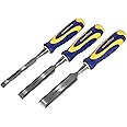 Goodyear 3Pcs Wood Chisel Set With Striking Head And Very Comfortable Grip
