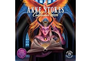 Anne Stokes 2026 Square Calendar