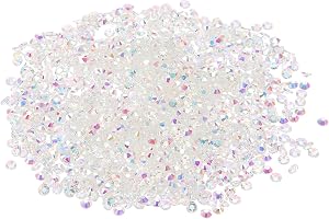 PATIKIL SS10/1440 stycken glas diamant strass, kristallglas platt baksida strass rund kristall konstgjord sten diamant dekor