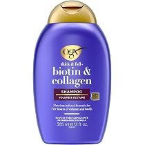 OGX Thick & Full + Biotin & Collagen Shampoo – Für Mehr Volumen & Dickeres Haar, 25,4 Fl Oz
