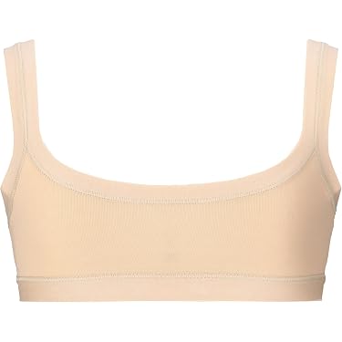 FUIPVGI 4 Pièces Soutiens-Gorge Fille, Brassières Soutiens-Gorge de Sport Fille en Coton, Bra Gilet sous-vêtements Bustier Fille, Brassières pour Fille sous-vêtements 8 à 14 Ans (3Noir, 1Blanc