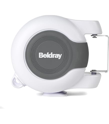 RYAN 2Pz Stendibiancheria Estensibile 10m Stendino Campeggio Portatile Anti Avvolgimento Stendibiancheria Da Esterno Per Bagno Stendibiancheria Con Fibbie Fisse E Mollette Antivento - 8