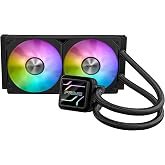 ASUS PRIME LC 240 ARGB SIVI SOĞUTUCU &Ouml;ZEL TASARLANMIŞ CPU TEMAS ALANI VE KANAT&Ccedil;IKLI KANALLARA SAHİP SONSUZ AYNA LENS SE&Ccedil;ENEKL