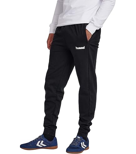 Bermuda Hummel Hmlgo Kids In Cotone - Unisex, Vita Alta, Con Chevron, Taglia 176 - Foto 12