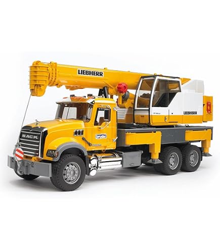 bruder 03571 - Scania Super 560R Liebherr Crane Truck with Light