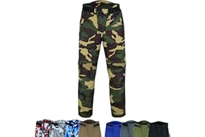 warrior gears Motorcycle Camo Trousers Mens, Camouflage Cargo Trouser Men, Waterproof Trousers for Men, CE Protection Biker Cargo Pants Men