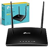 TP-Link 300 Mbps Wireless N 4G+Cat 4 LTE Router, 4G Network Micro SIM Slot Unlocked, With WAN Connection, No Configuration re