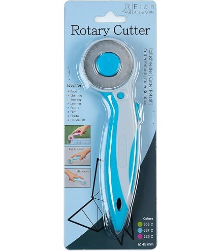 3 Lame Di Ricambio Rotanti Per Taglierina, Diametro 40 Mm, Acciaio SKS-7, Compatibili Con Olfa, Fiskars E Altri