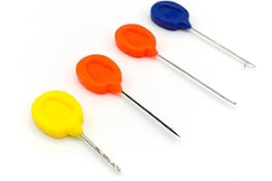 Zite Fishing Aguja Taladro Portátil 4 Pcs - Set Pesca de Carpas - Boilie Bait Needle Kit