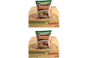 Pamai Pai® Dubbelpack: 2 lådor mamma anka omedelbar nudelsoppa 60 x 55 g Yum Yum Duck