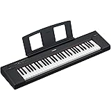 Yamaha NP-15 Piaggero Digital Keyboard - Tastiera Digitale Versatile e Portatile con 61 Tasti Sensibili al Tocco, 15 Voci Str