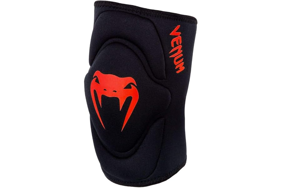 Venum, Kontact Knee Pads, Men's, L, Black/Red