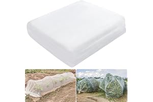MAILEKT Filet Anti Insecte Potager, 3m X 10m Filet de Protection des Potager, Filet de Protection Jardin Contre Les Insectes et Oiseaux - pour la Protection des Plantes Fleurs Légumes et Fruits