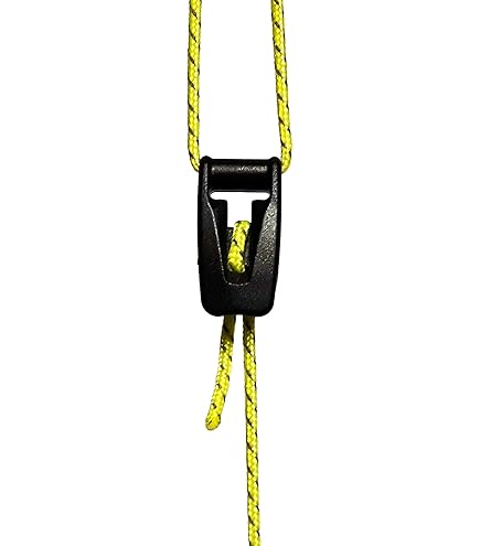 Ultralicht Dyneema reflecterend groen touw 2 mm diameter | 200 kg