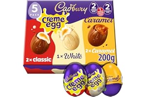 Cadbury gemischte weiße Schokolade, Karamell und Crème, 200 g