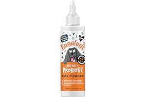 BUGALUGS Dog Ear Cleaner with Pro, Pre and Probiotics for dogs that helps soothe itchy ears, remove wax and odours plus dog ear drops support your dogs Microbiome (Probiotic Ear Cleaner 200ml)