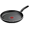 Tefal Titanium Essential Frying Pan 28 cm, Non-Stick Coating, Metal Safe, Compatible with All Hobs Except Induction, Flawless