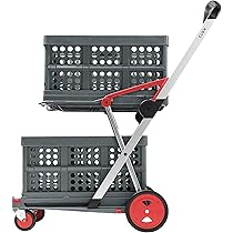 CLAX® Innowacyjny wózek na zakupy | Wózek do przechowywania | z 2