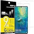NEW'C 2 Pezzi, Vetro Temperato per Huawei Mate 20, Pellicola Prottetiva Anti Graffio, Anti-Impronte, Senza Bolle, Durezza 9H,