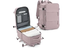 SZLX Ryanair Bagaż Podręczny 40x20x25 Plecak Damski plecak na Laptop z wyjściem USB Plecak Podróżny Easyjet Bag 45x36x20 Cabin Bag Męski Wodoodporny Plecak do Pracy Plecak Sportowy z przegrodą na buty