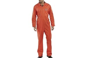 BEESWIFT B-Super Click Workwear kombinezon pomarańczowy 46