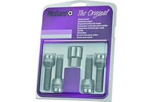 McGard 27183SU Bulloni Standard per Protezione ruota M14 x 1.5 Counter Sink Seat 40.0 mm Lunghezza SW17