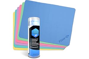FLOW SWIM GEAR Flow Swim Chamois Towel - 26" x 17" (Aqua)