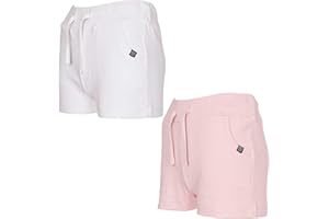 NOROZE - Pantaloncini Corti da Ragazza, Casual, Estivi, in Cotone