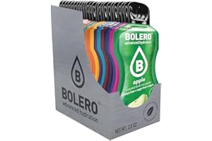 Poznaj Bolero STICKS MIX 48x3g I orzeźwiający napój w proszku bez cukru słodzony stewią | Witamina C | dla diabetyków | zdrowszy napój dla rodziny i przyjaciół
