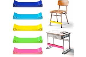 WNSIRVY 25 Pack Chair Bands for Kids with Fidgety Feet, ADHD Tools for Kids, Improve Focus & Reduce Restlessness, Chair Bands for Sensory ADHD ADD Autism - Classroom & Home Must Haves (Multicolor)