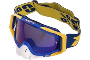 XIXIMAON Gafas de Moto Antivaho Gafas para Motocicleta Esquí Gafas Deportivas de Protección Anti UV Anti Viento Anti Polvo con Correa Ajustable para Bike MTB Snowboard