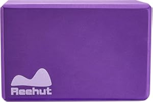 REEHUT Yoga Blocks,High Density EVA Foam Blocks to Support and Deepen Poses, Improve Strength and Aid Balance and Flexibility - Lightweight, Odor Resistant