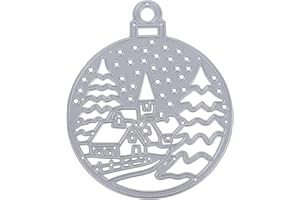 Healifty - Fustelle in metallo per decorazioni natalizie