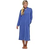 amazon ladies zipped dressing gowns