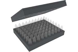 Feldherr Schaumstoff-Set für 80 Farbfläschchen - stehend