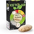 Ketolab Keto Aata Flour, 200 Gms, 1 Pack, 1g Net Carb & 23% High Protein/Soft Roti, Identical to Wheat Flour, Ultra Low Carb, Pre-Biotic High Fibre, Low GI, Keto Diet, Weight Loss, Diabetic Friendly