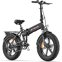 Bici Elettrica Pieghevole VARUN 20'' Fat Tire - 48V 13Ah, Autonomia 120KM, Motore 55NM, 7 Velocità - Foto 12