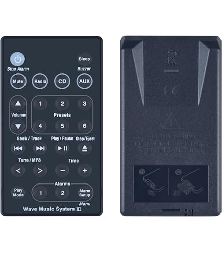 Telecomando Bose Wave Music System per AWRCC1, AWRCC2, III batteria Telecomando Bose Wave Music System per AWRCC1, AWRCC2, III batteria